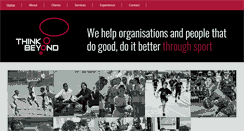 Desktop Screenshot of canyouthinkbeyond.com