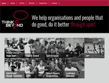 Tablet Screenshot of canyouthinkbeyond.com